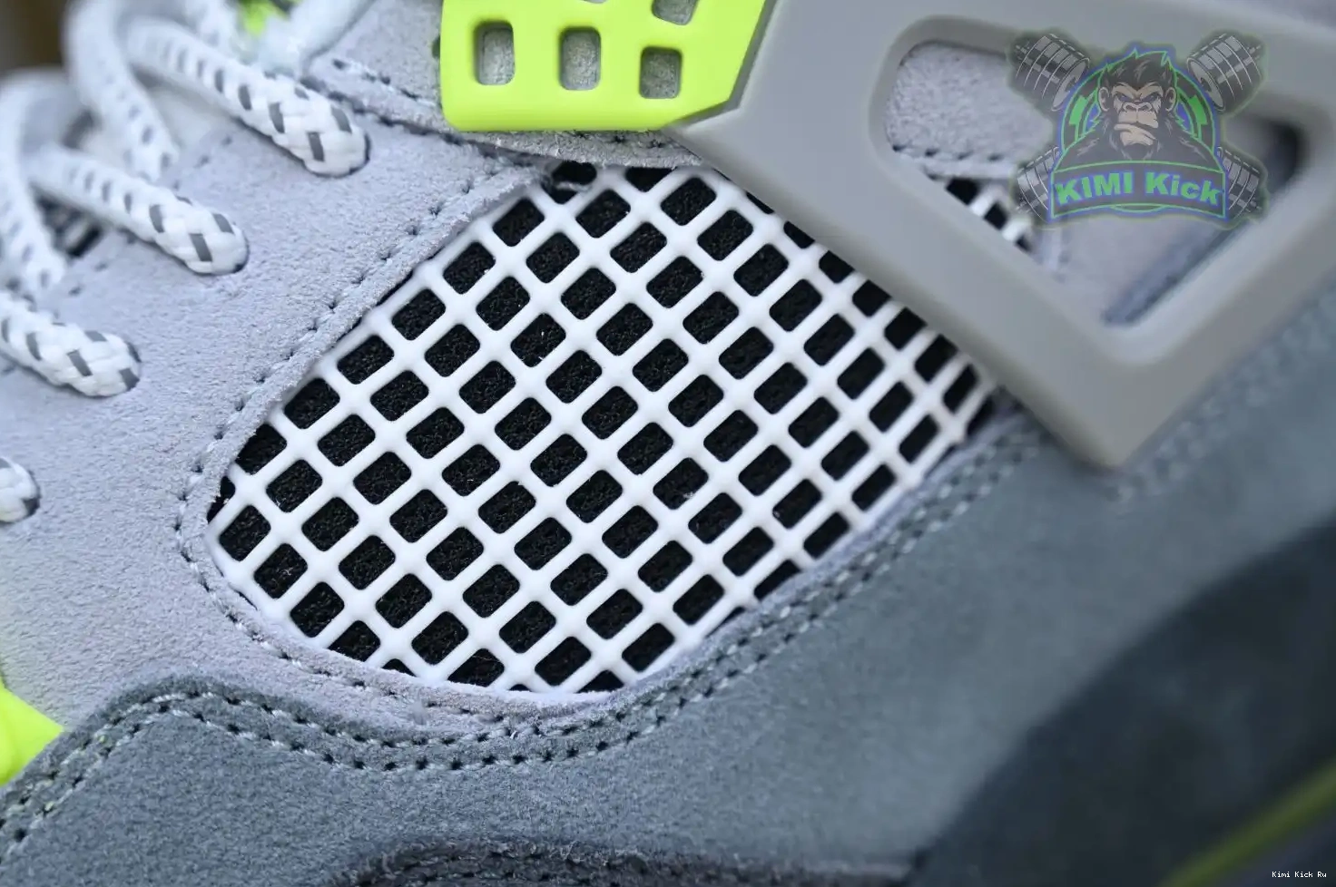 Kimikick Jordan Air 4 retro se'95neon Jordan 0614